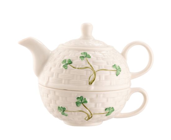 Belleek orders teapot