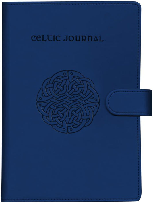 Deluxe A5 Celtic Journal Lined Bound Open Flat