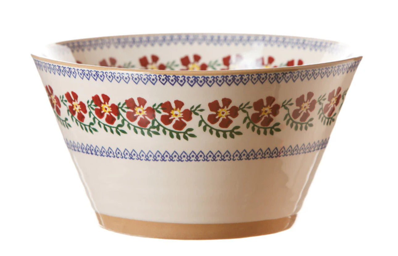 Nicholas Mosse Old Rose Large Angled Bowl – O'Meara's Irish House