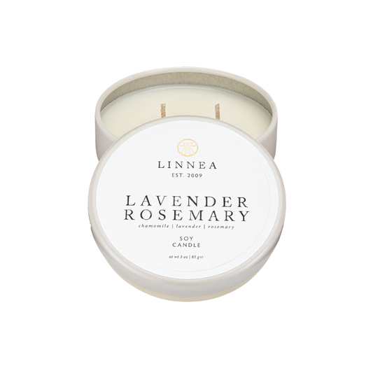 Linnea's Rosemary Lavender Petite Candle