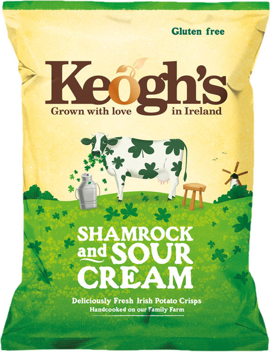 Keogh's Shamrock & Sour Cream Chips